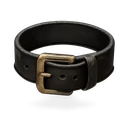Black D-hide Belt