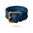 Blue D-hide Belt