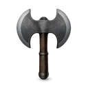 (G) Iron Battleaxe