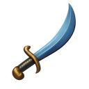 (G) Mithril Scimitar