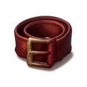 Red D-hide Belt