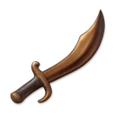 (S) Bronze Scimitar