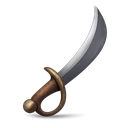 (S) Iron Scimitar