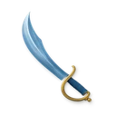 (S) Mithril Scimitar