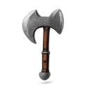 (S) Steel Battleaxe