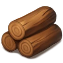 Teak Logs
