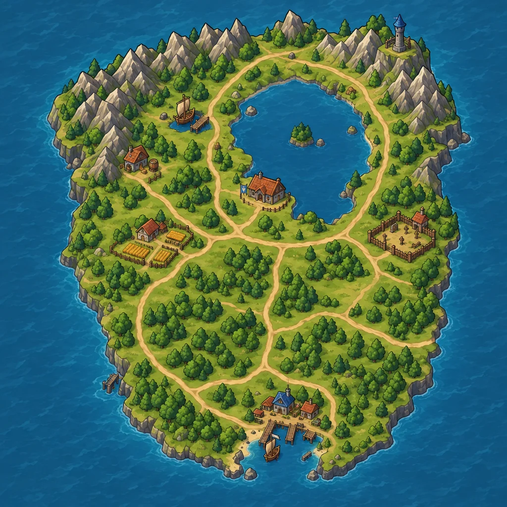 Episode I: Tutorial Island map