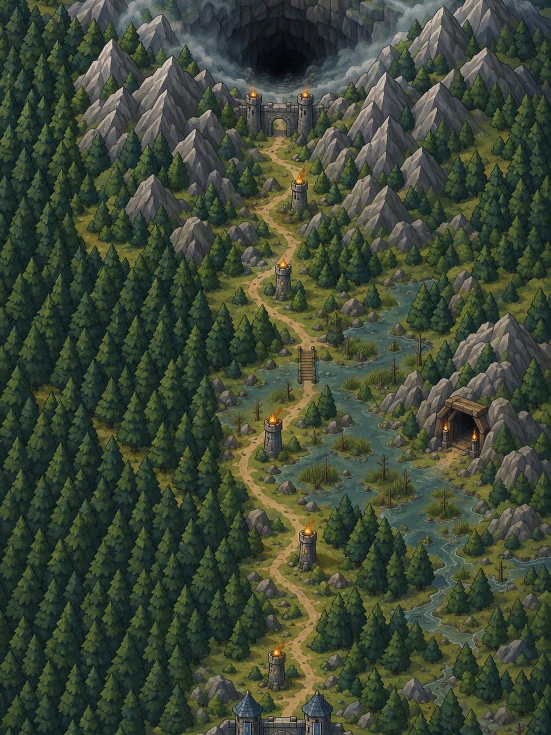 Episode IV: Uncharted Reach map
