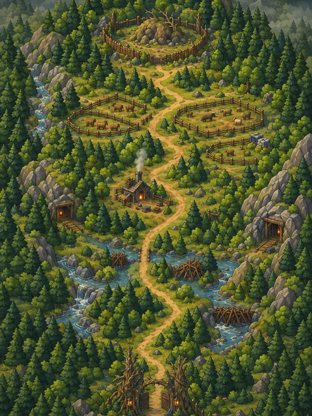 Episode V: Wildwarden's Vale map