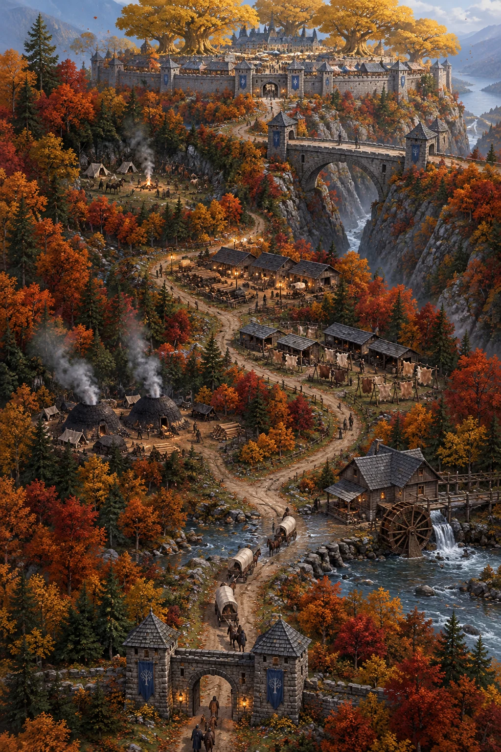The Amber Road map